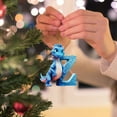 thumbnail image 3 of 26 Letters Cute Animal Baby Christmas Acrylic Ornament Tree Decoration Pendant Car Holiday Hanging, 3 of 3