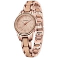thumbnail image 4 of Watch for Woman Minimalist Diamond-Accented Watch with Quartz Movement, Waterproof Watch with Stainless Steel Strap for Woman Perfect Gift, 4 of 7