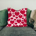 thumbnail image 3 of Throw Pillow Cover Love Heart Home Decor Pillowcase for Sofa 18x18 Inches, 3 of 6