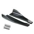 thumbnail image 4 of Phyun Pair 19 Inch Car Rear Bumper Wing Lip Side Skirts Panel Body Kit Black Universal, 4 of 5