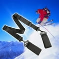 thumbnail image 2 of Adjustable Skiing Snowboard Bag Pole Shoulder Carrier Handle Strap Porter Hook, 2 of 7