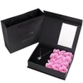 thumbnail image 1 of Caja de regalo para el día de San Valentín, 12 cajas de regalo con ventana abatible, caja de regalo con forma de lápiz labial, collar y joyería, 1 of 6