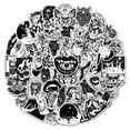 thumbnail image 1 of 50 pegatinas de moda NQ vinilo impermeable personalizable portátil guitarra patineta grafiti, 1 of 3