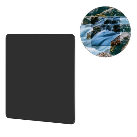 Neewer 100x100mm ND64 Neutral Density Filter 6-Stop Reduction in Exposure MRC ND with Filter Pouch for Running Water, River, Waterfall, Cloud, Sun, Solar Eclipse, etc (Best Way To Photograph A Solar Eclipse)