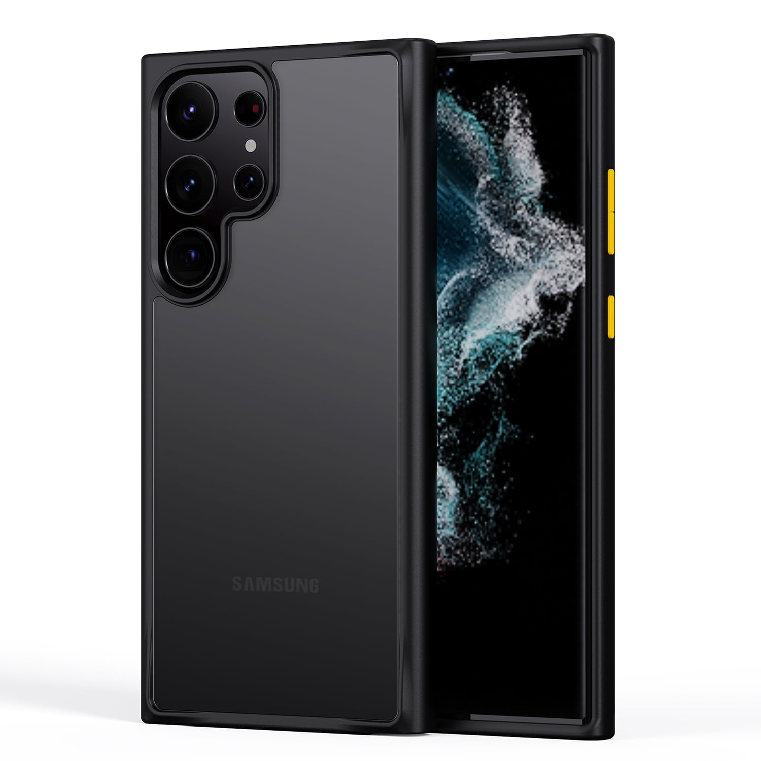 SaniMore for Samsung Galaxy S22 Ultra Case Aluminum Independent Keys