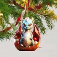 thumbnail image 1 of Christmas Tree Ornament 2024 Christmas Ornament 2024 2D Acrylic Christmas Pendant Hanging Ornaments For For Christmas Tree Holidays Party Car Home Decor, 1 of 8