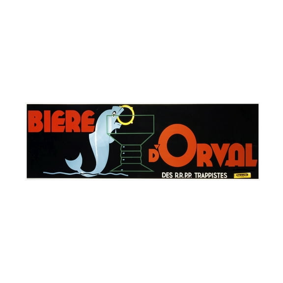 Vintage Apple Collection 'Beer Orval' Canvas Art