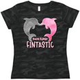 thumbnail image 3 of Inktastic You're Flippin' Fintastic Dolphins Women's T-Shirt, 3 of 5