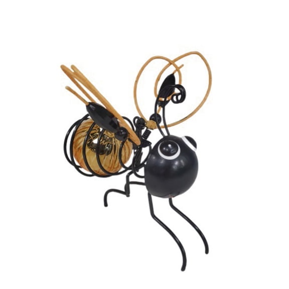 Hanging Simulation Insect Ornament for Garden Decor Night Glow Feature Outdoor Decorative Sculpture for Yard Patio