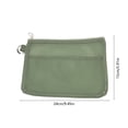 thumbnail image 2 of Small Mesh Travel Pouch Portable Mini Organizer Bag For Sundries Zippered Mesh Cosmetic Bag Lightweight Pouch For Coin Cards And Documents, 2 of 6