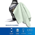 thumbnail image 4 of XIPYYKM Microfiber Cleaning Cloth, 1 Pack - Soft, Scratch-Free Eyeglass Cloth for Glasses, Lens, Screens & More - 7×6 inch, 4 of 7
