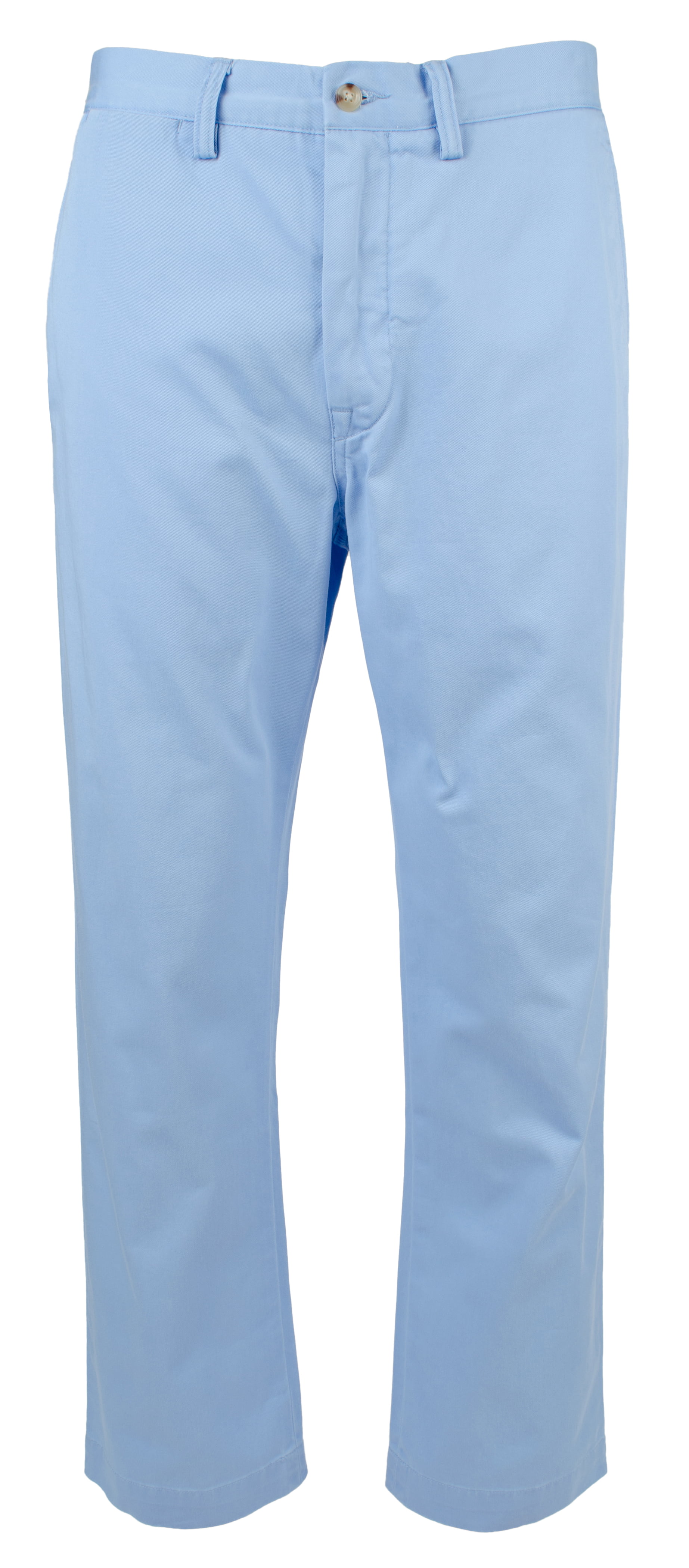 Mens Classic Fit Chino Pants-LB-32WX30L Light Blue
