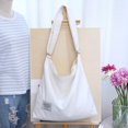 thumbnail image 5 of Women Vintage Ladies Large Canvas Handbag Travel Shoulder Bag Casual Tote Purse, 5 of 5
