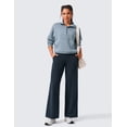 thumbnail image 4 of CRZ YOGA Butterlift Wide Leg Pants Pockets 31'' Women High Waisted Yoga Lounge Soft Casual Pants, 4 of 5