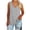 Gray, variant on Women's Plus Size Tank Tops V Neck Sleeveless Tshirts Loose Tunic Casual Blouses with Side Split