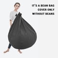thumbnail image 2 of Gogreen Stuffed Animal Storage Bean Bag Chair Cover (No Filler) For Kids and Adults Pets Dogs Cats Lazy Beds Soft Premium Corduroy Stuffable Bean Bag For Organizing Children Plush Toys or Memory Foam, 2 of 5