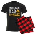 thumbnail image 6 of CafePress - Stand Back Dad Is Grilling Pajamas - Men's Dark Loose Fit Cotton Pajama Set, 6 of 7