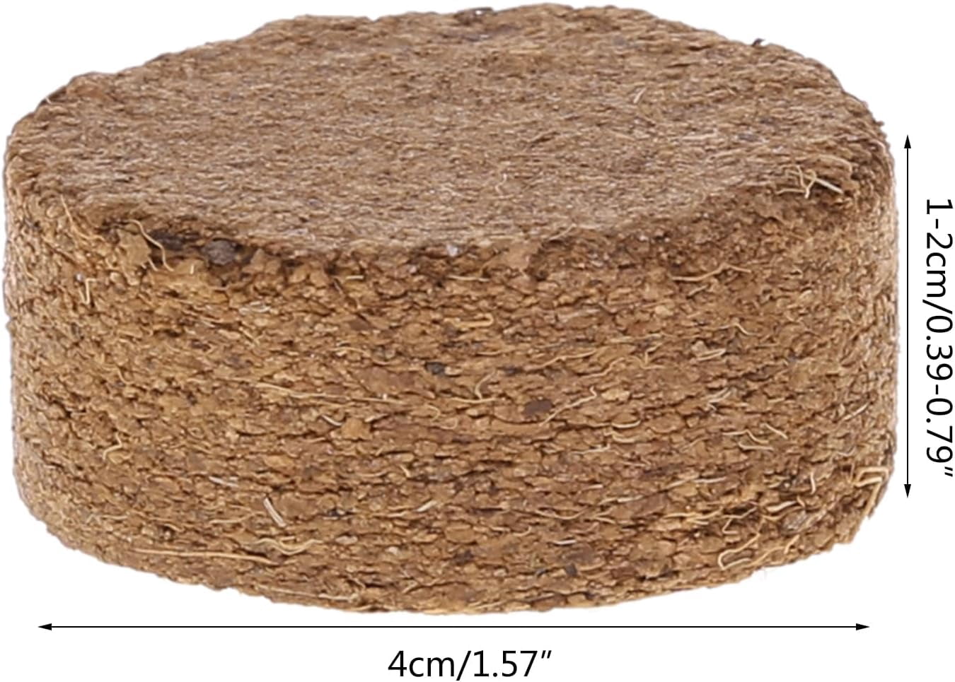 Coconut fiber coir granules nutrient soil lightweight plant compressed base garden flower potting tray dish flower decoration storage grid container hanging iron rack sieve screen planting
