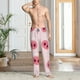 thumbnail image 2 of Fotbe Cute Pig Nose Pantalones de Pijama para Hombre, Pantalones de Dormir, Pantalones de Casa con Cintura Ajustable y Bolsillos-XX-Large, 2 of 6