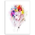 thumbnail image 2 of Design Art - Fille avec Couronne de Fleurs, 2 of 4