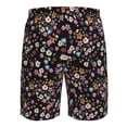 thumbnail image 6 of Kdxio Daisies Flowers Pattern Mens Casual Shorts - Drawstring Summer Beach Sports Shorts for Men, 6 of 9