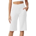 thumbnail image 2 of Only Moment Plus Size Joggers for Women White,L, 2 of 6