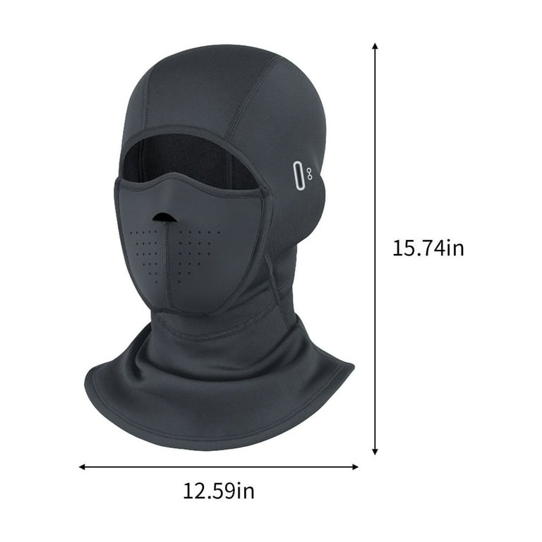 Uutvmp Magnetic Ski Mask With Thickened Winter Outdoor