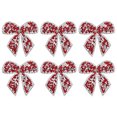 thumbnail image 1 of Uxcell 6-Pack Parches de Strass en Forma de Lazo de 6cm Adhesivos Brillantes para DIY/Ropa/Zapatos/Bolsa, 1 of 7