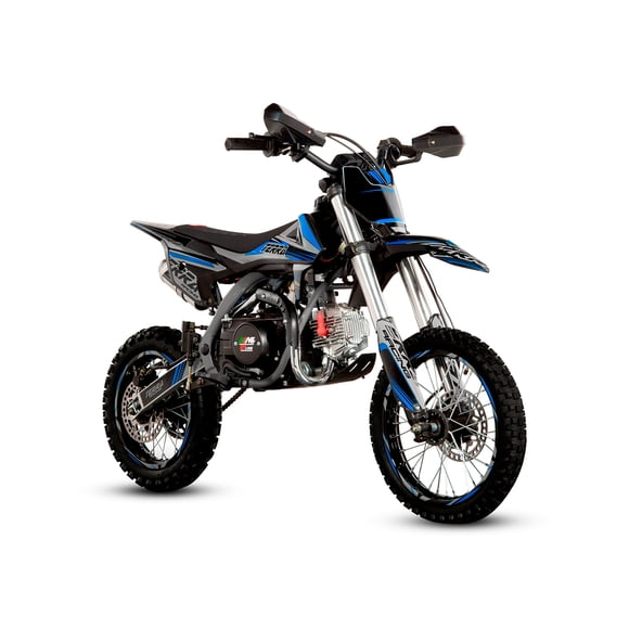 Mini Moto Pocket Doble Propósito MB Motos Terra 110cc Azul 2026