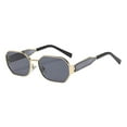 thumbnail image 1 of Gafas de sol para mujer Y2K, cómodas gafas de conducción, protección solar, gafas de moda Negro, 1 of 9