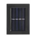 thumbnail image 2 of Toystoory 2 uds., lámpara LED de pared Solar, lámpara de noche de ahorro de energía IP65, luz impermeable para jardín al aire libre, luz de escalera de Iluminación y accesorios Luz calida Toystoory HA006237-02B, 2 of 6