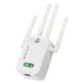 thumbnail image 2 of Extensor de WiFi, extensor de rango WiFi de 300 m, amplificador de internet inalámbrico de 2,4 G, repetidor de señal inalámbrica con puerto Ethernet, extensor de internet WiFi para el hogar, repetidor, 2 of 8