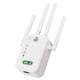 thumbnail image 2 of Extensor de señal WiFi Herrnalise para el hogar - Cobertura de hasta 3229 pies cuadrados - Repetidor y amplificador de señal de Internet inalámbrico de largo alcance con puerto Ethernet, 2 of 8