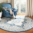 thumbnail image 3 of SAFAVIEH Brentwood Trecia Oriental Area Rug, Cream/Blue, 5'3" x 7'6", 3 of 11