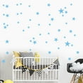thumbnail image 4 of Cute little stars wallpaper children's room decoration wall stickers, 4 of 5