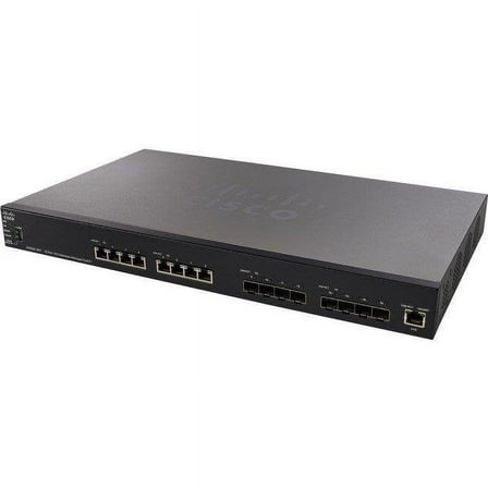 SX550X-16FT 16-Port 10G Stackable Managed Switch