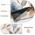 thumbnail image 6 of 5'x7' Area Rugs, Blue Brown Spring Floral Indoor Outdoor Area Rug for Living Room Bedroom, Summer Botanical Farmhouse Washable Bathroom Rugs Kitchen Floor Carpet Mats Home Decor Aesthetic, 6 of 8
