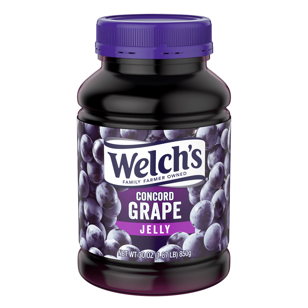 Welch's Concord Grape Jelly, 30 Oz Jar