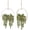 Type1-green-2pcs, variant on 2pcs Artificial Succulents Hanging Plants 12.2'' Fake String of Pearls in Pot with 8.3'' Lanyard for Indoor Outdoor Wall Decor