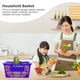 thumbnail image 4 of 1pc Supermercado Canasta Cesta práctica Cesta de compras Verduras Cesta de almacenamiento, 4 of 6