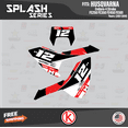thumbnail image 3 of Kalair GFX Graphics Kit for Husqvarna ENDURO FE250 FE350 FE450 FE501 (2017-2019) Splash Series, 3 of 5