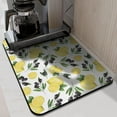thumbnail image 4 of Bright & Absorbent Lemon-Themed 18x24 Dish Drying Mat – Microfiber, Extra Large, Reusable – Perfect Kitchen Accessory, 4 of 7