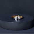 thumbnail image 6 of Rosec Jewels Lab Diamond Promise Ring for Women - Toi Et Moi Ring - Ready to Gift for Valentines Day, 14K Yellow Gold, US 3.00, 6 of 8