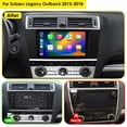thumbnail image 2 of Ossuret Apple CarPlay Car Stereo Radio For Subaru Legacy Outback 2015 2016 2017 2018 Bluetooth Android 13 WiFi AUX 2+32GB Head Unit Multimedia GPS Navigation Player In Dash, 2 of 16