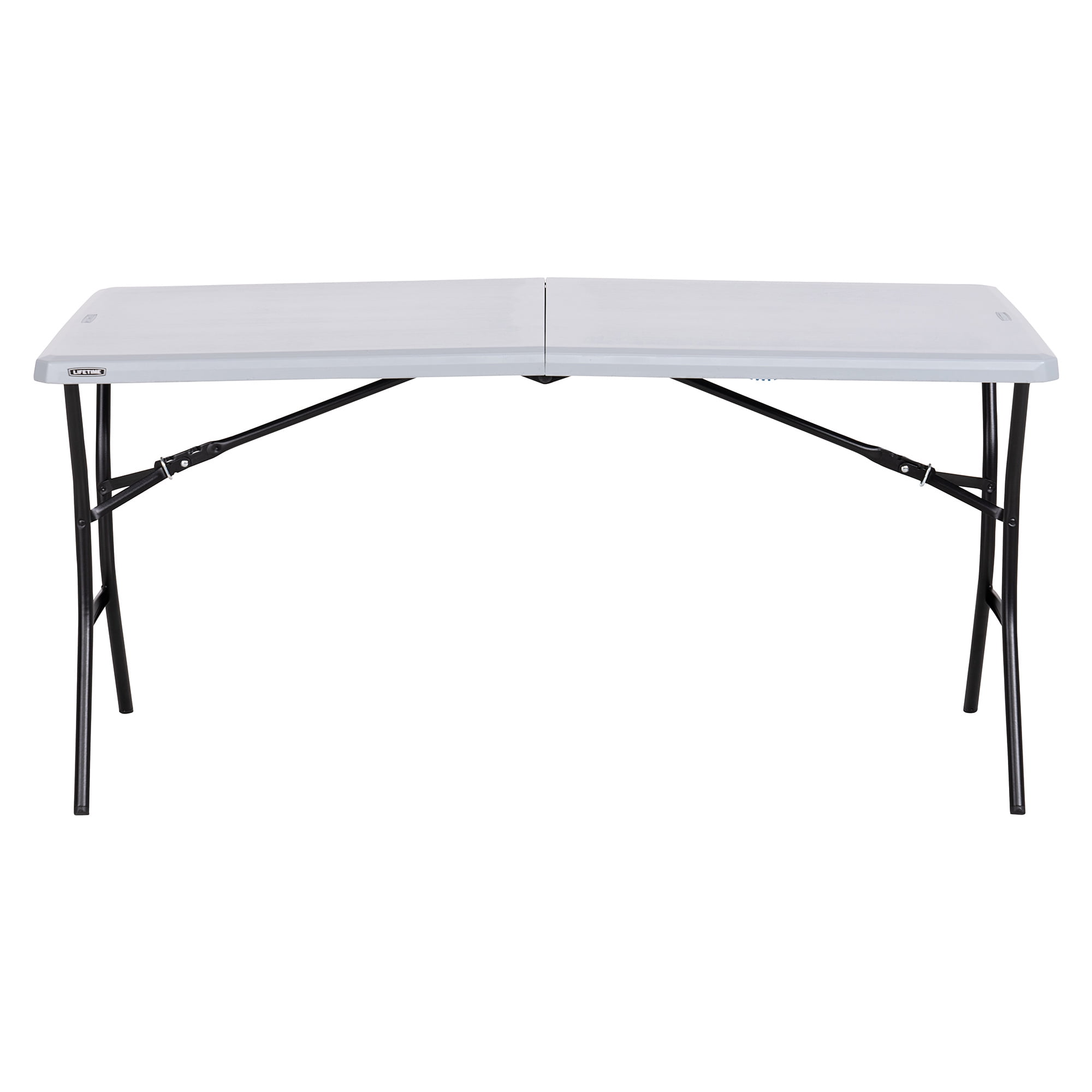 5' Portable Folding Table Outdoor Picnic Camping Dining Lifetime Fold in Half 