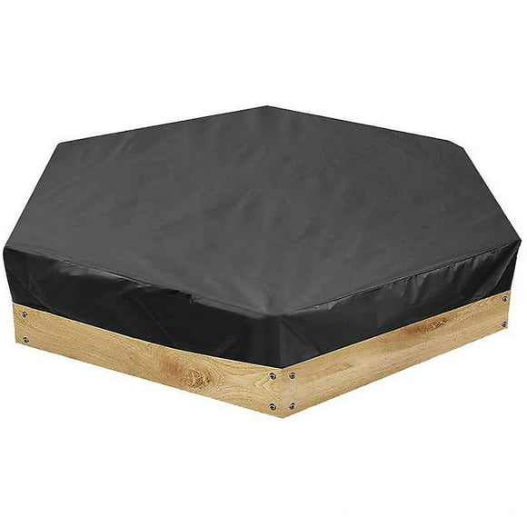 Children's Sandbox Cover, Sandbox, Sandbox with Lid, Children's Oxford Cloth Outdoor Garden Casual, Waterproof, Cold-resistant 140*110*20cm