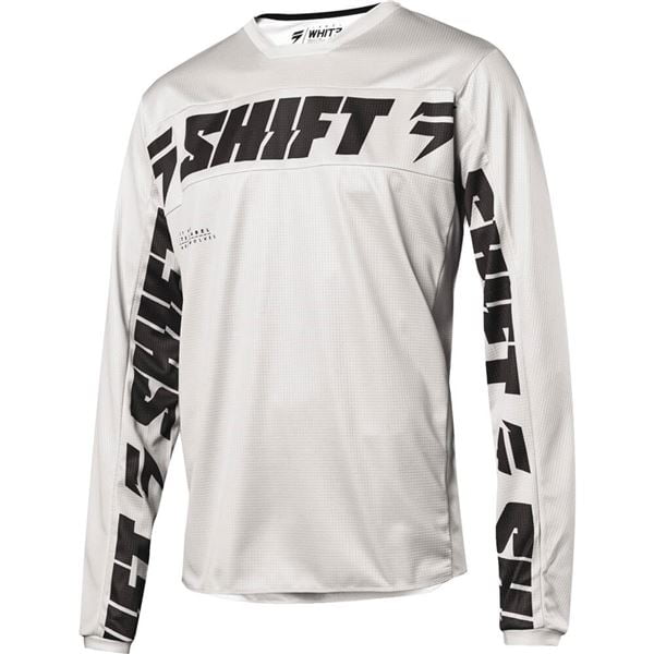 black motocross jersey