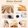 thumbnail image 4 of Favorite Portable Heated Shawl, Winter Warm USB Powered Heating Scarf Electric Blanket, 2026 New Portable Heated Blanket Wrap Shawl, for Women Men, Home Outdoor Office Use, 4 of 8