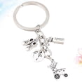 thumbnail image 4 of 1Pc Baby Carriage Bottle Keychains Meaningful Key Holder Creative Key Ring Key Decoration Small Gift(Silver), 4 of 9