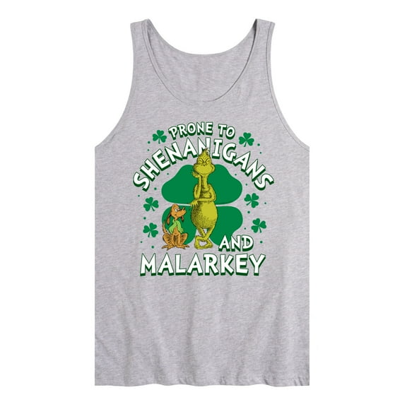 The Grinch - Prone To Shenanigans Malarkey - Men's Jersey Tank Top